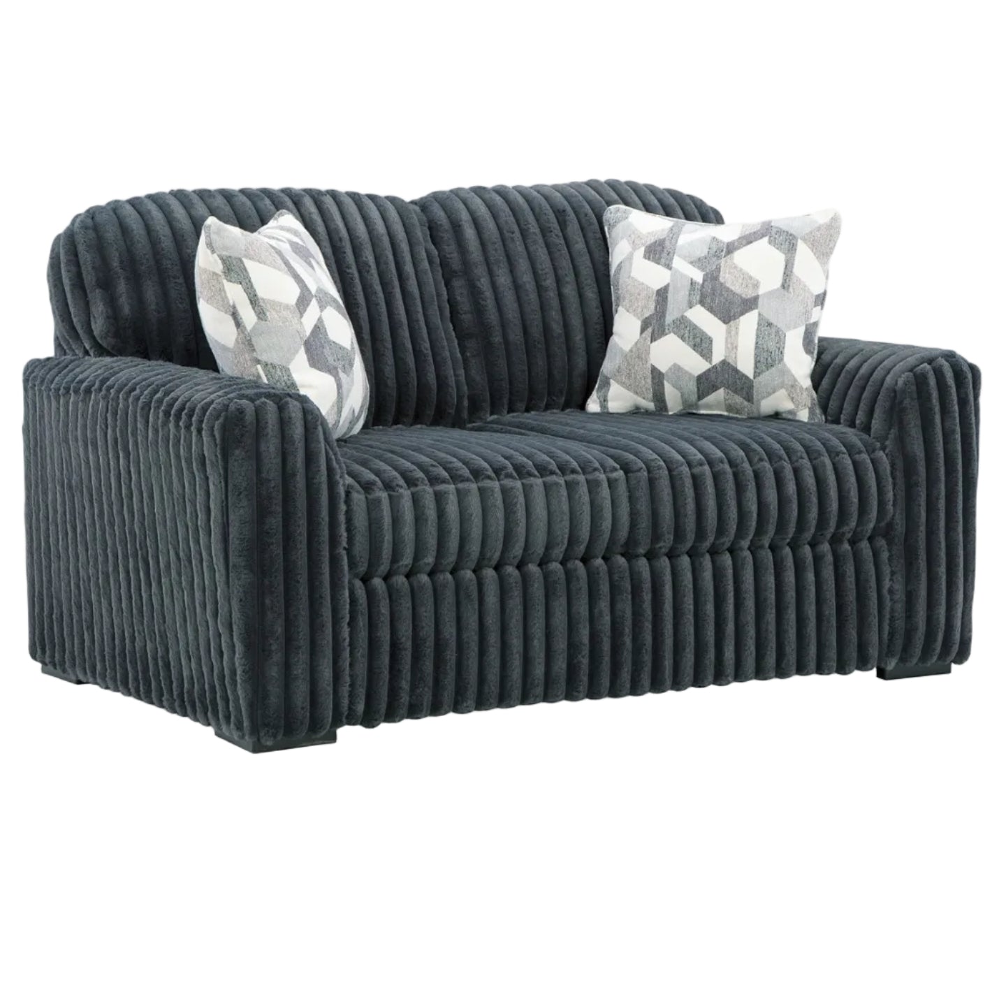 Midnight-Madness Loveseat - Blue