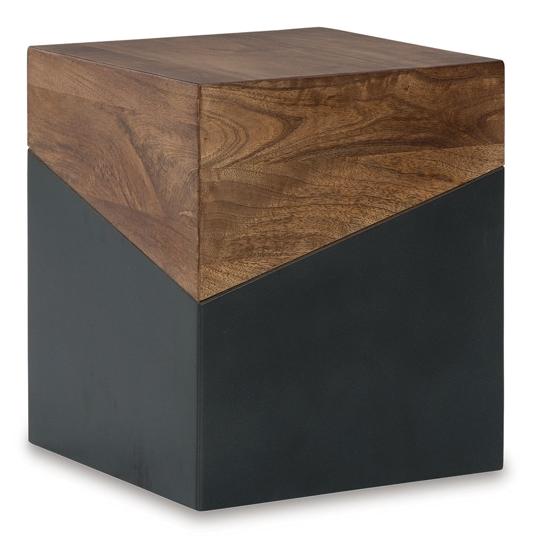 Trailbend Accent Table - Brown