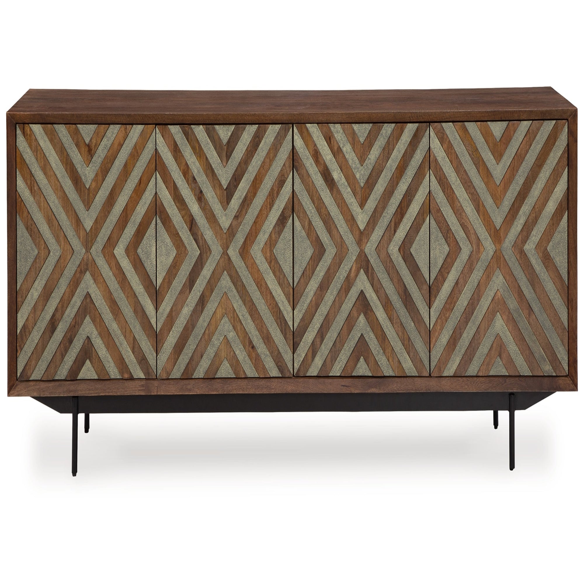 Dreggan Accent Cabinet - Brown