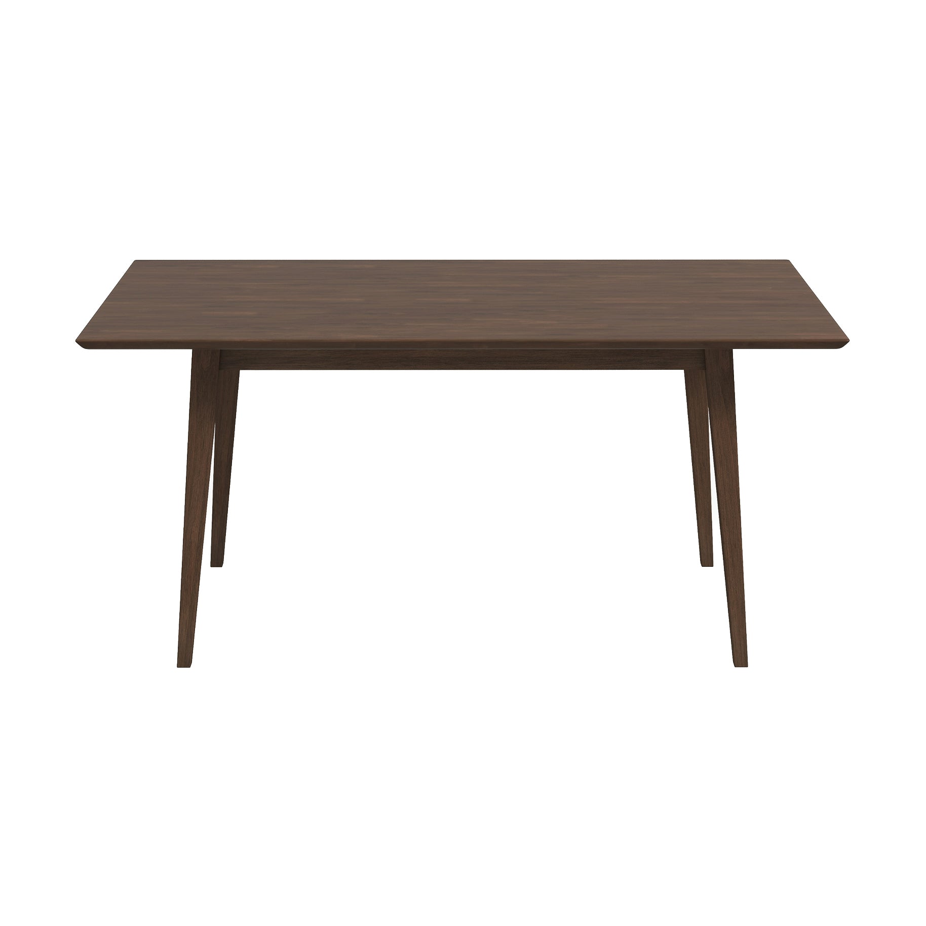 Adira Solid Wood Walnut Large Dining Table - MidinMod