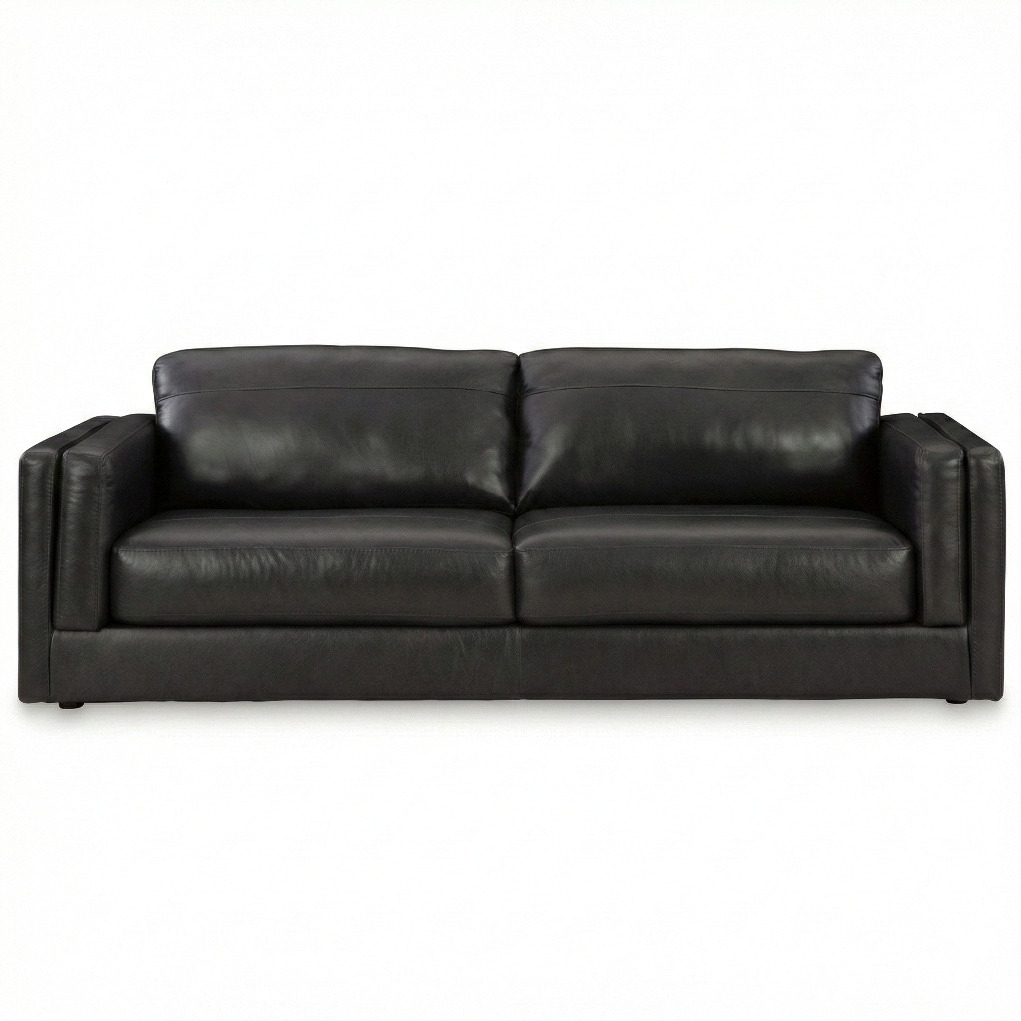 Amiata Leather Sofa - Natural