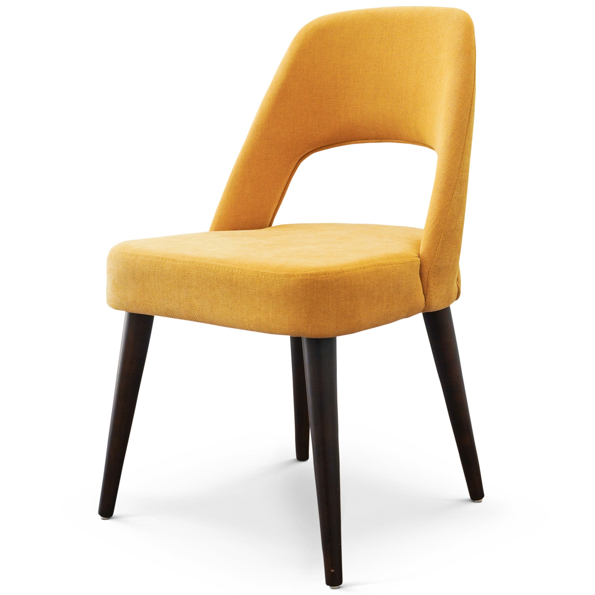 Ariana Mid Century Modern Yellow Dining Chair Set of 2 - MidinMod