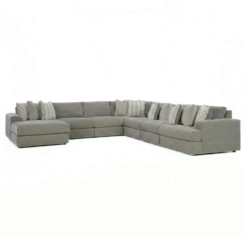 Avaliyah 7-Piece Sectional with Left Chaise