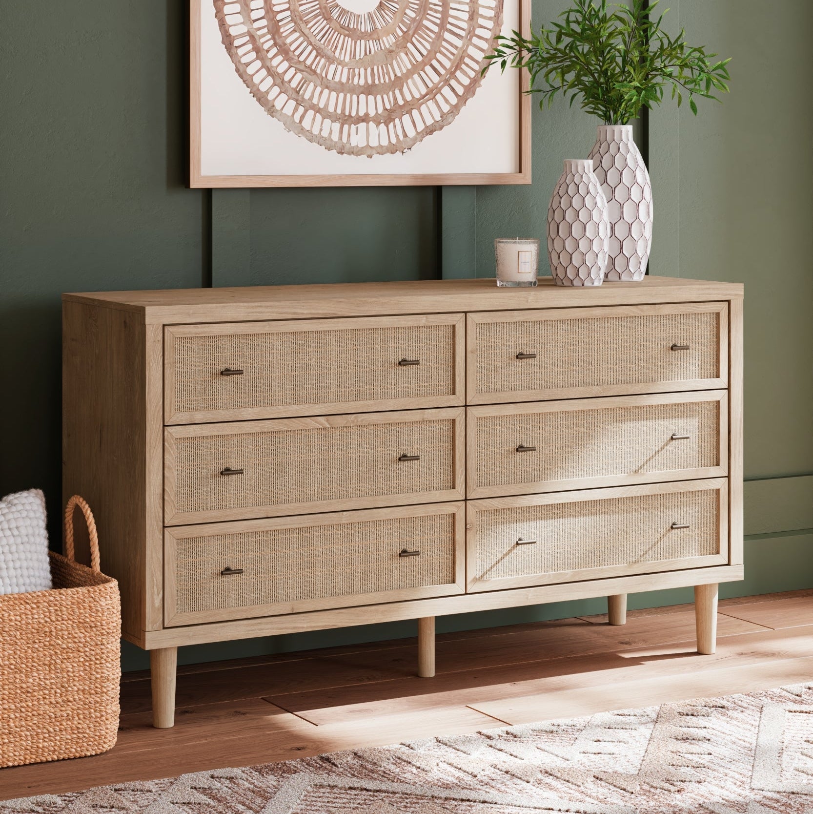 Cielden Six Drawer Dresser