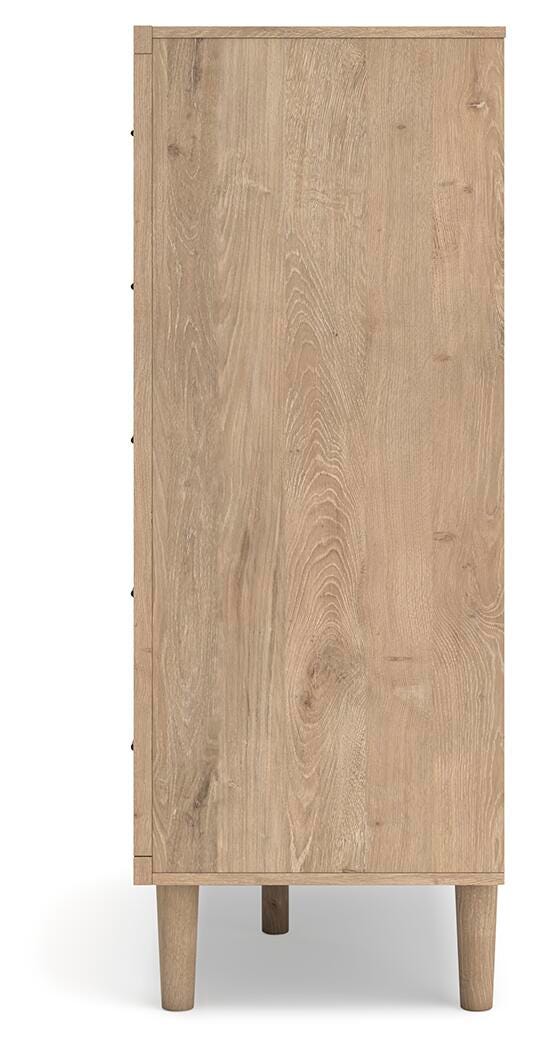 Cielden Five Drawer Wide Dresser