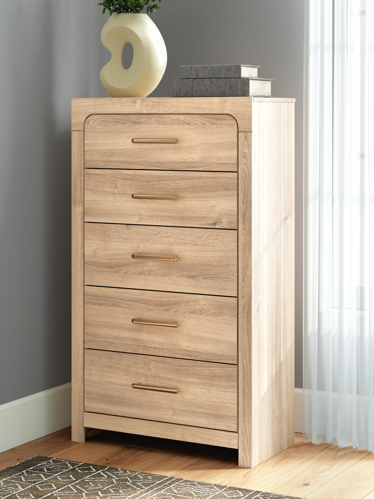 Kinlanni Five Drawer Dresser