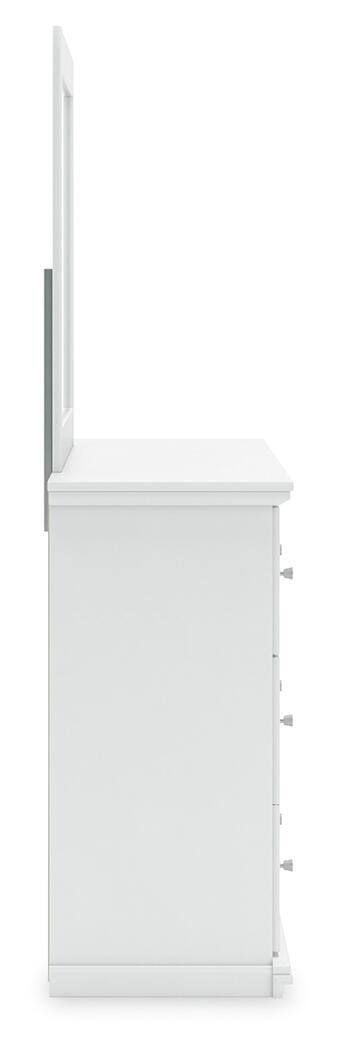 Bostwick Shoals King Panel Bed, Dresser, Mirror, Chest and Nightstand