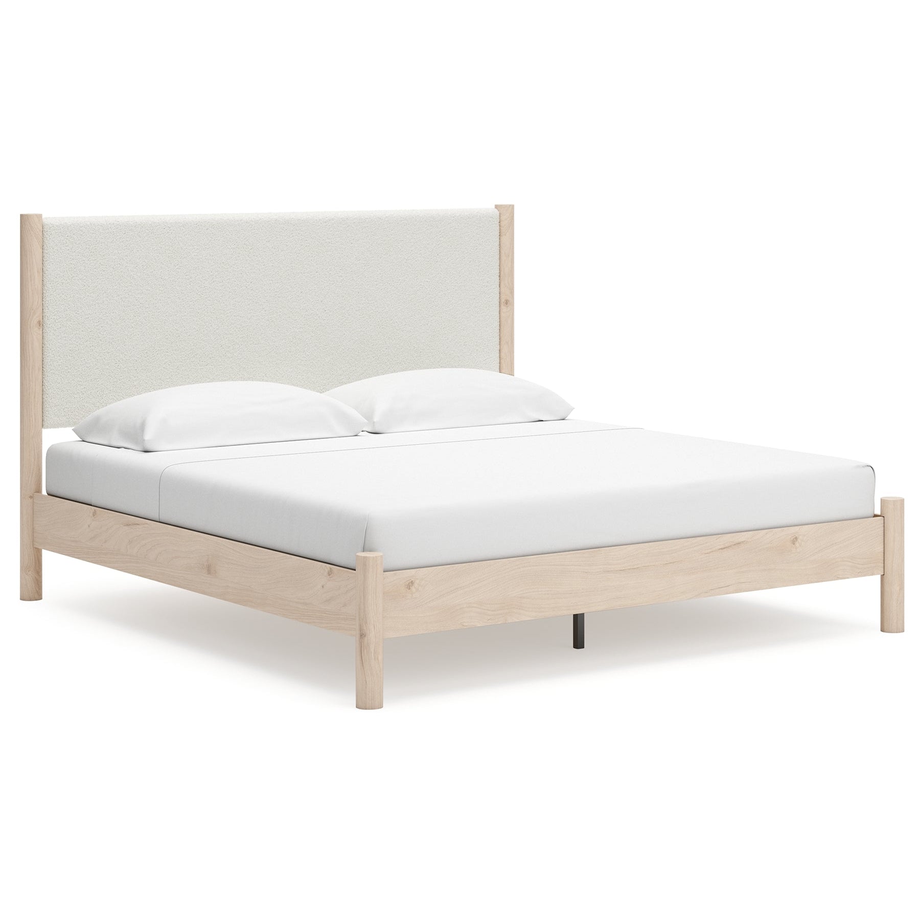 Cadmori King Upholstered Panel Bed