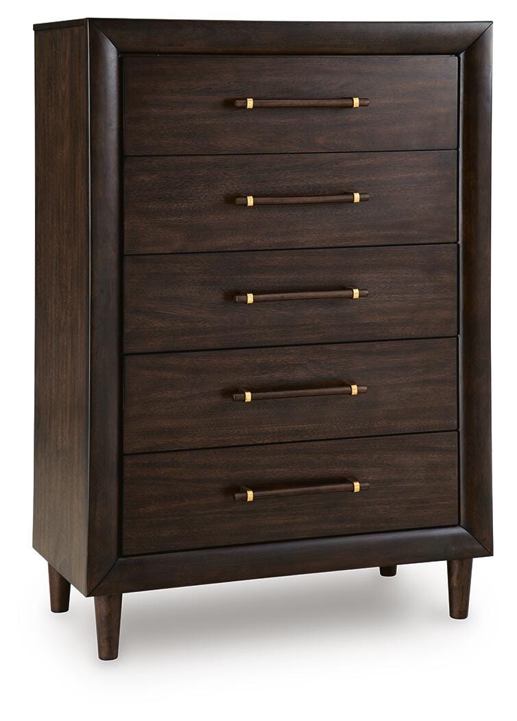 Dantenton Five Drawer Dresser