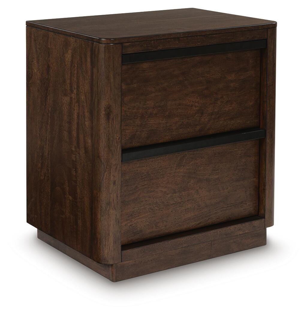 Dilenno Two Drawer Night Stand