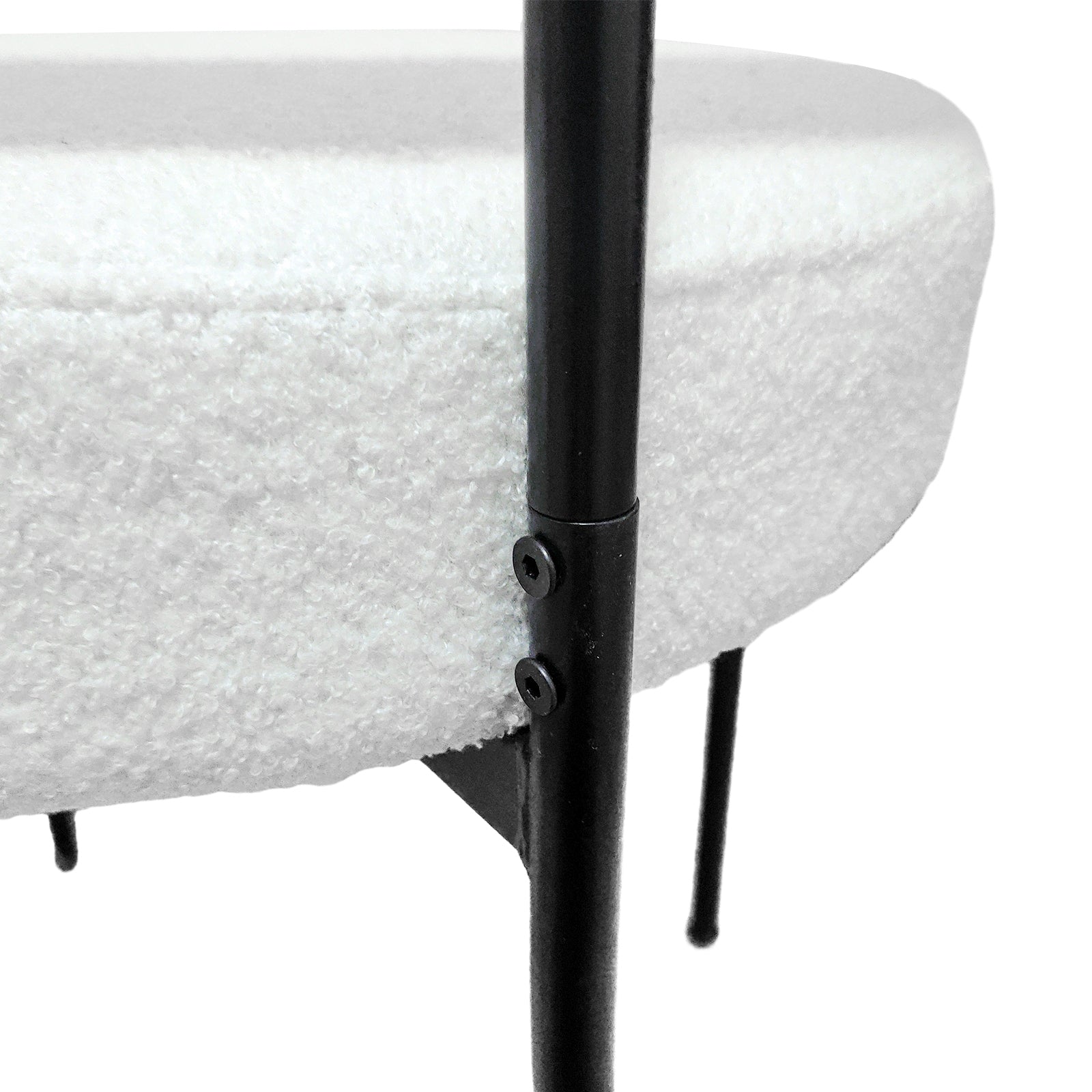 Mid-Century Modern White Dining Chair - MidinMod