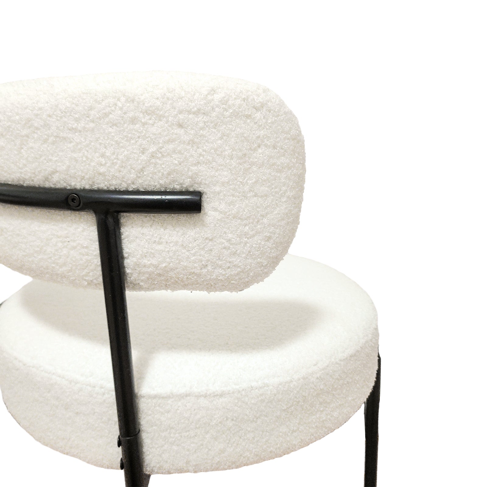 Mid-Century Modern White Dining Chair - MidinMod