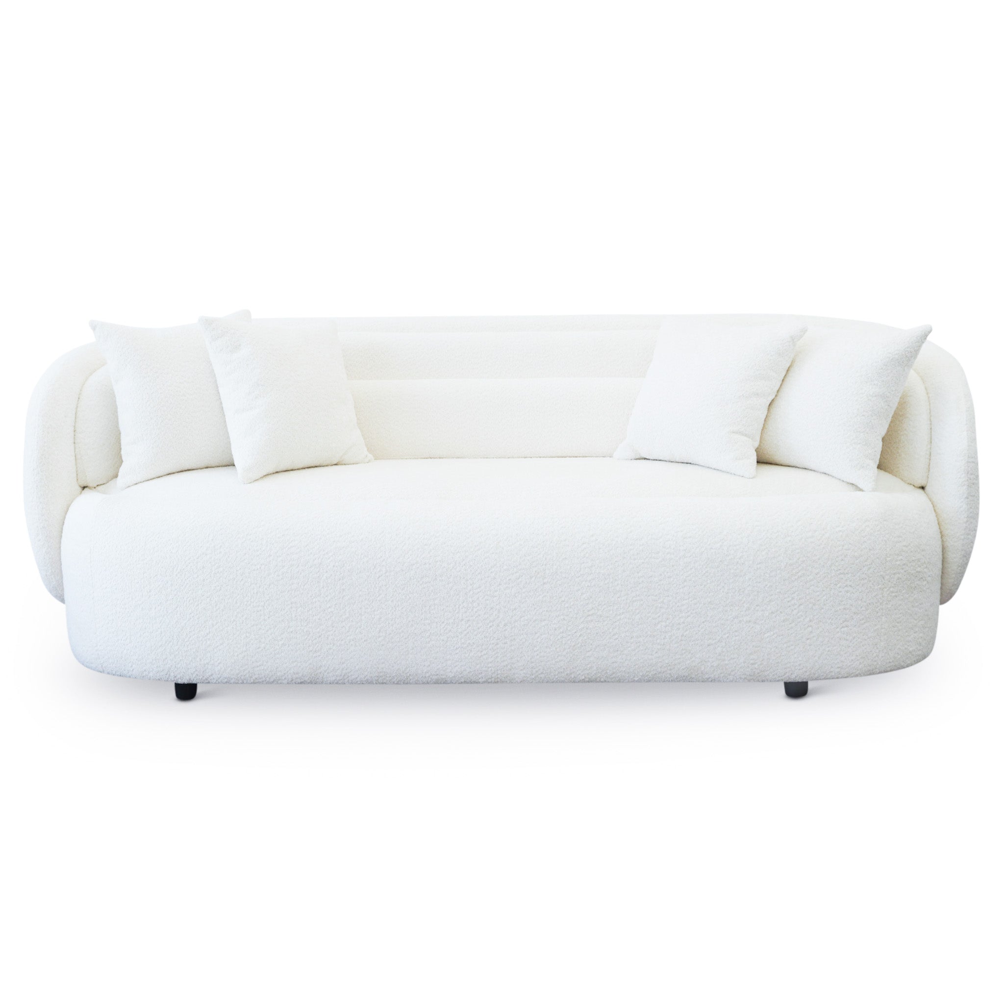 Chelsea Ivory Boucle Sofa - MidinMod