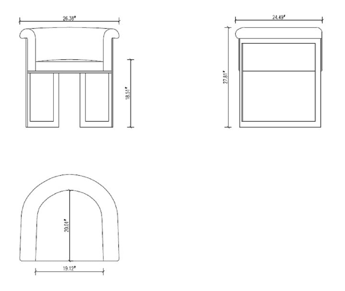 Corso Camel Dining Chair | Modern Vegan Leather Upholstered Side Chair | MidinMod