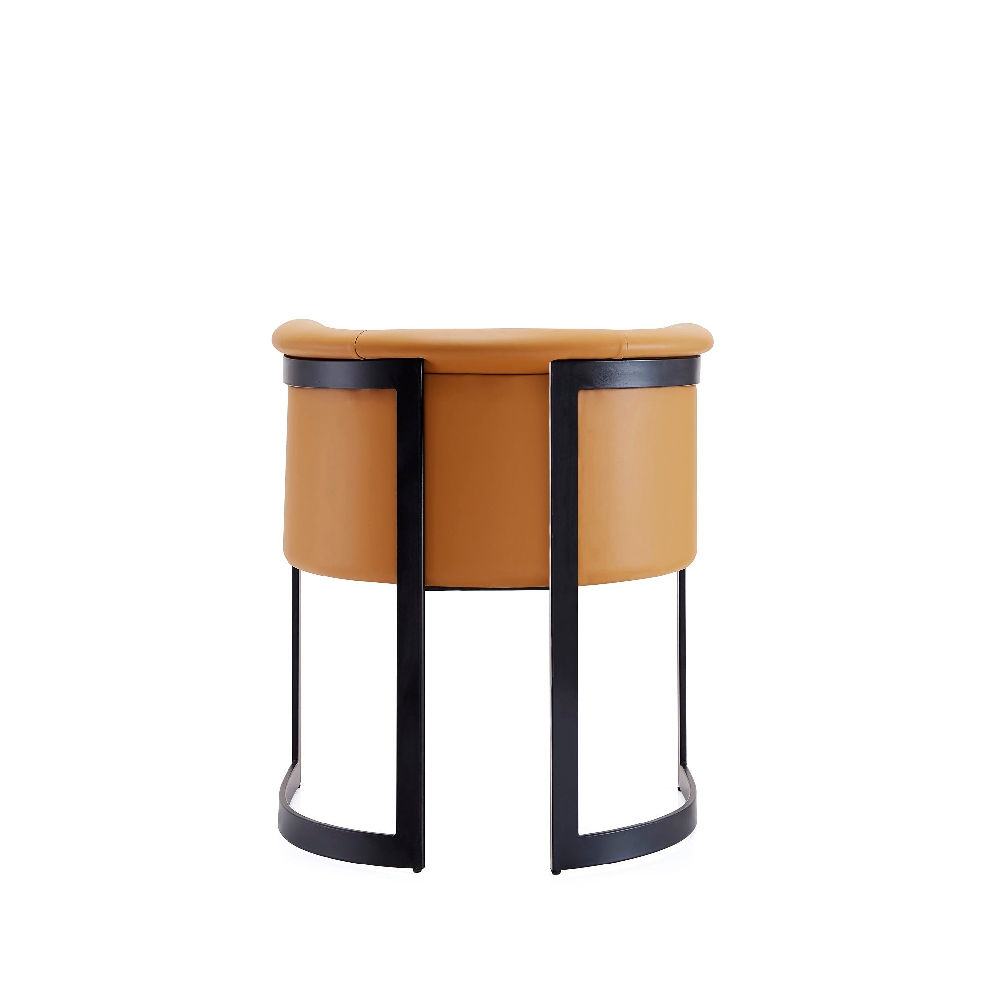 Corso Camel Dining Chair | Modern Vegan Leather Upholstered Side Chair | MidinMod