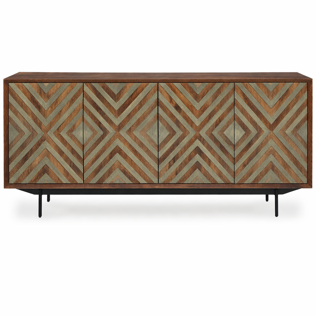 Dreggan Accent Cabinet - Brown