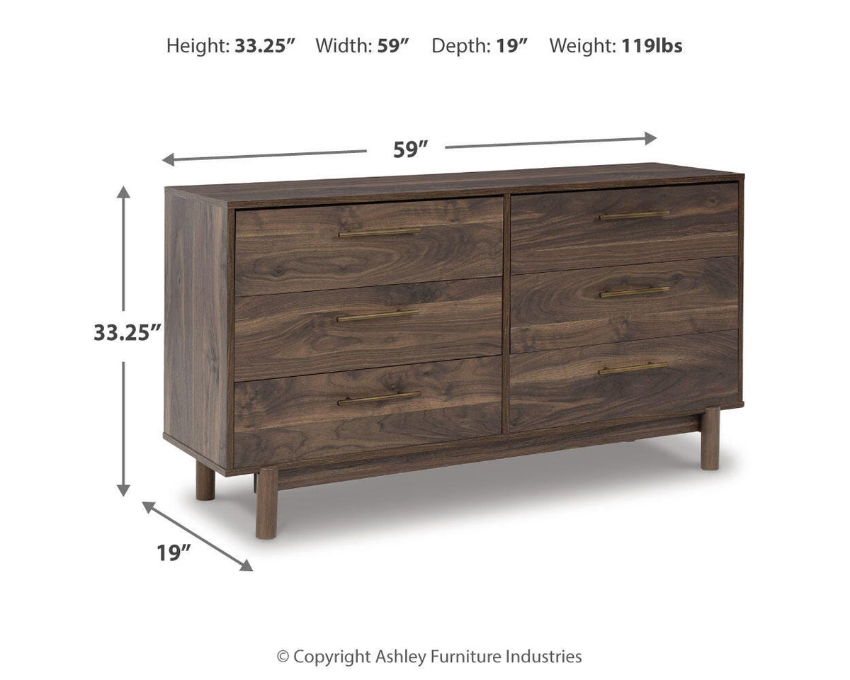 Calverson Six Drawer Dresser