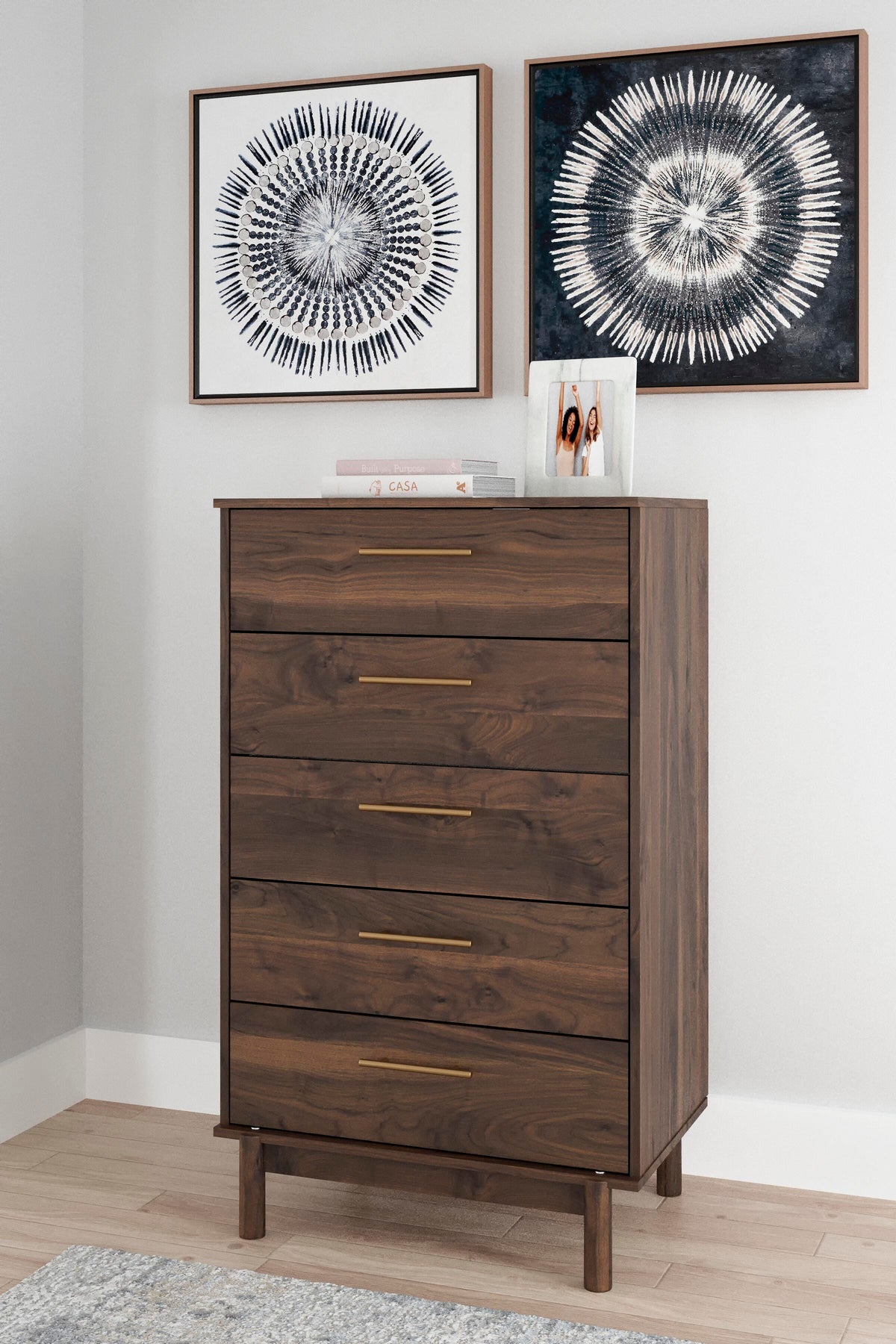 Calverson Five Drawer Dresser