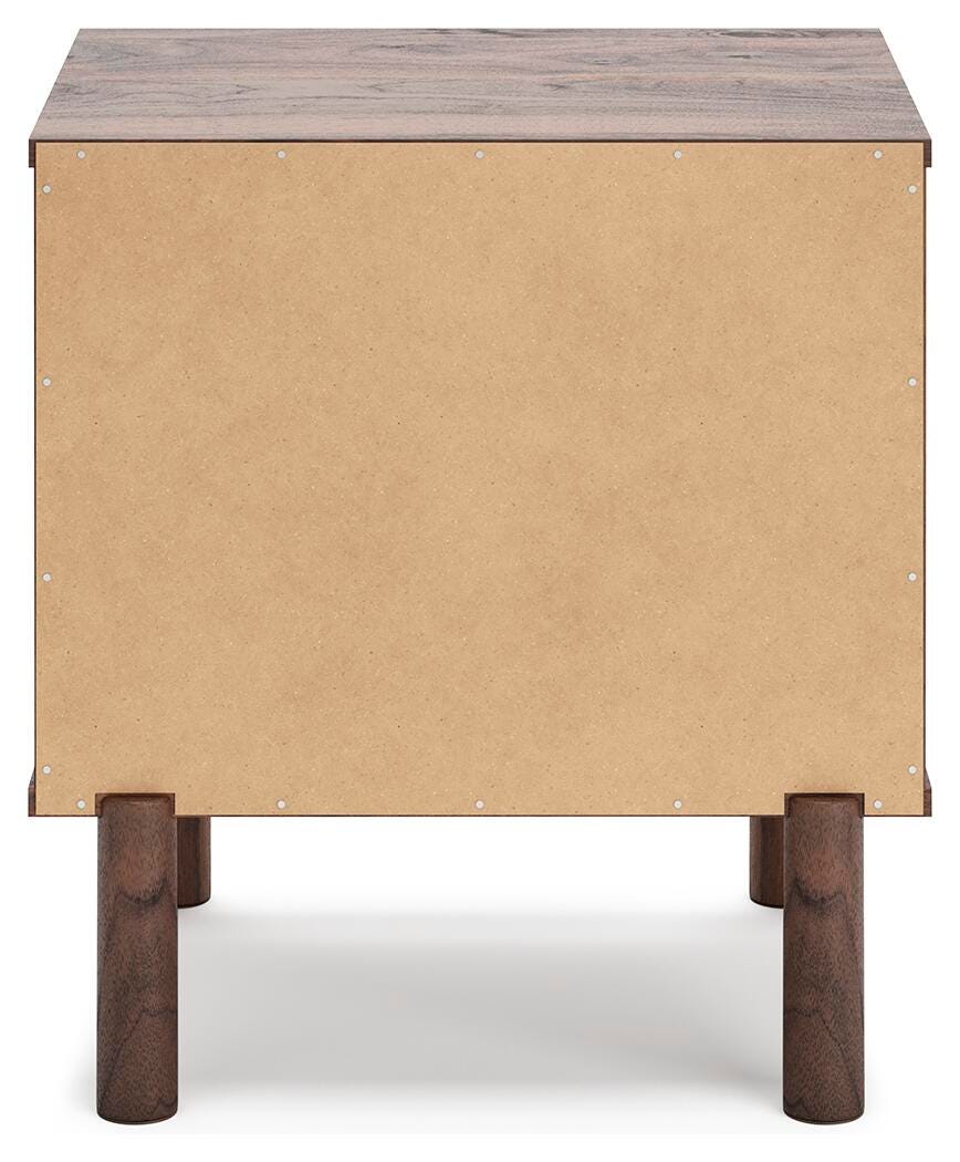 Calverson Nightstand - 1 Drawer, Open Cubby
