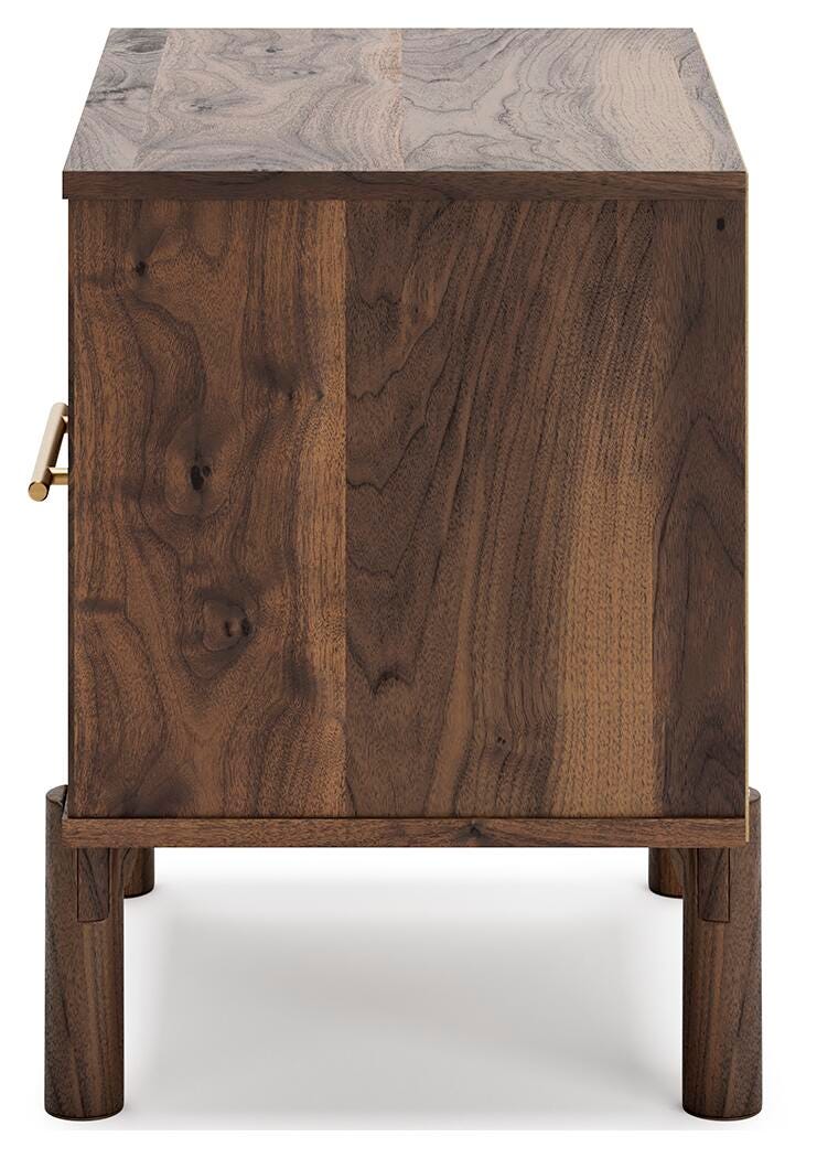 Calverson Nightstand - 1 Drawer, Open Cubby