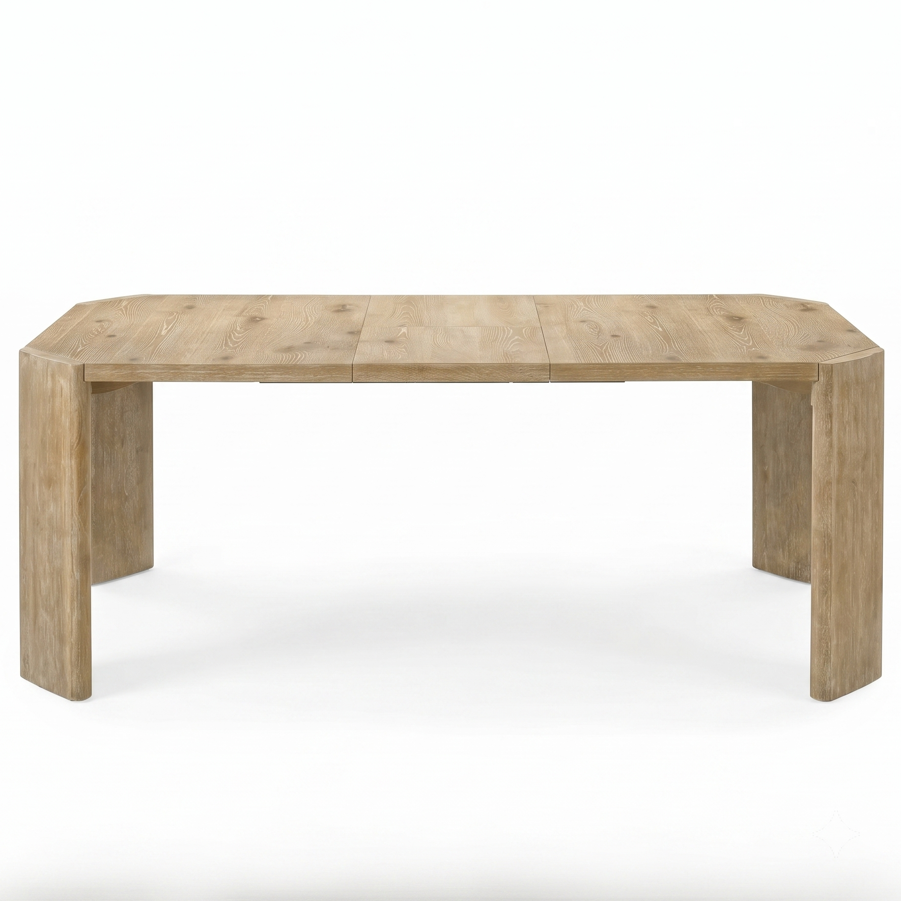 Edenbridge Oak Dining Table | Contemporary Extendable Rectangular Dining Table | MidinMod