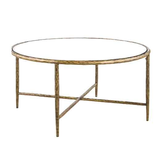 Talva Coffee Table - Matte Gold