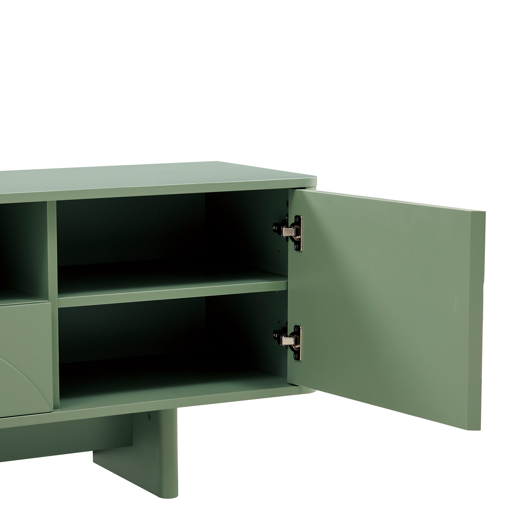Ella 59-Inch Sage Green TV Stand | Sleek Modern Media Console | MidinMod