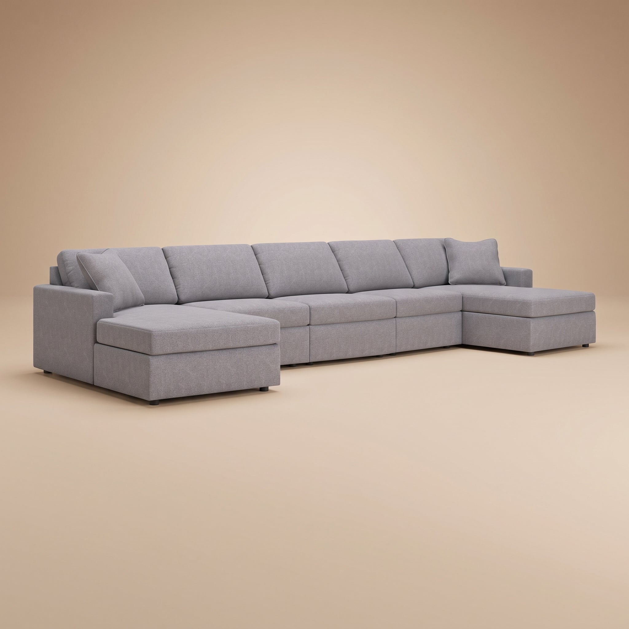 Modmax 5-Piece Double Chaise Sectional