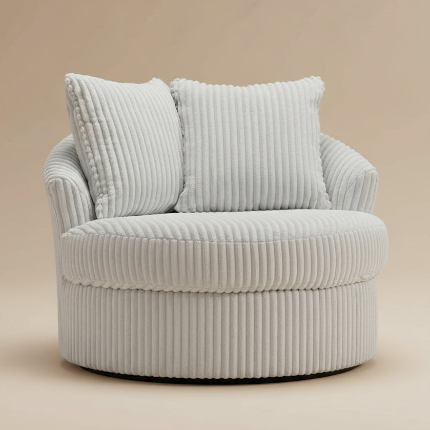 Gramwell Swivel Accent Chair - Onyx