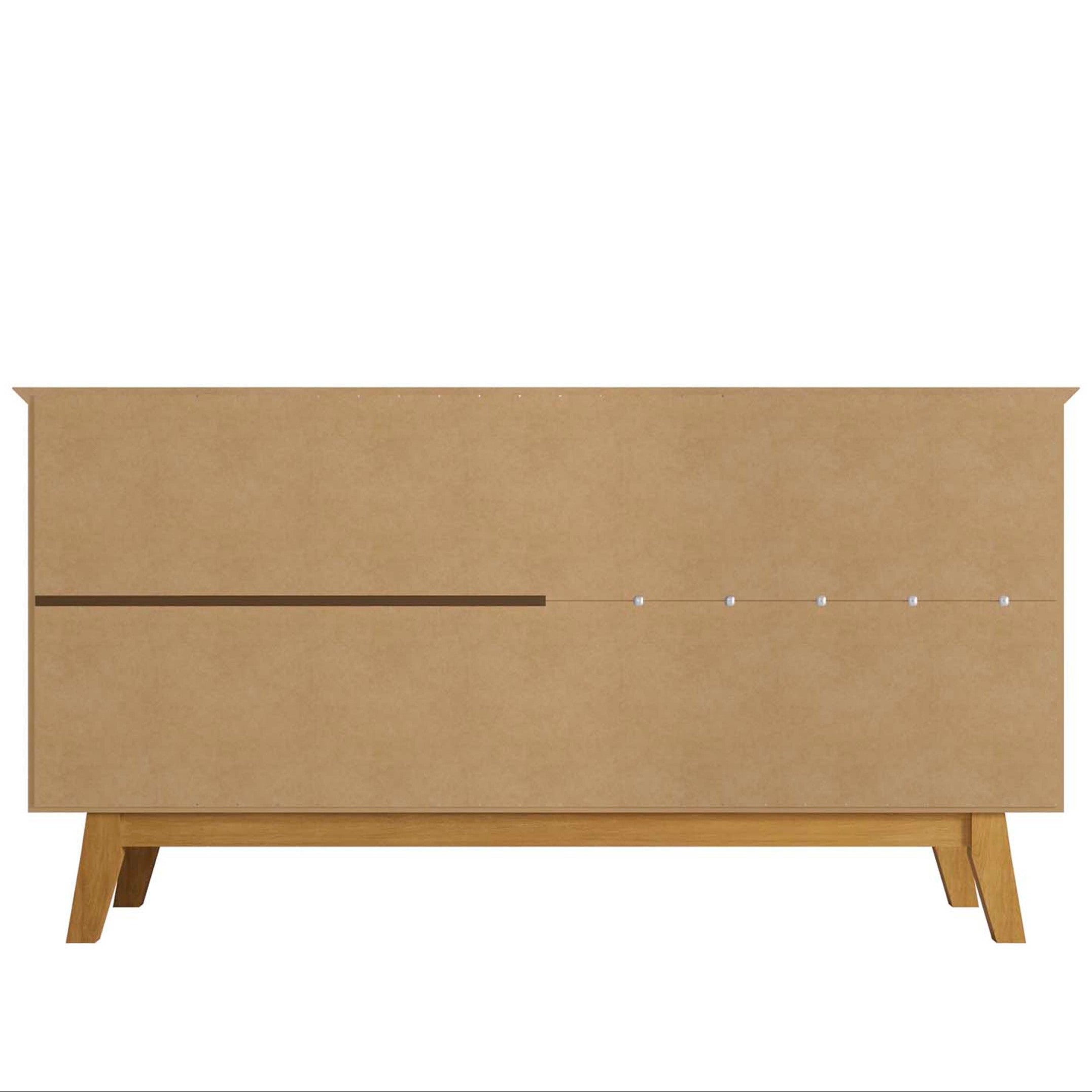 Granville 55.07" Modern Off White Solid Wood Sideboard | MidinMod