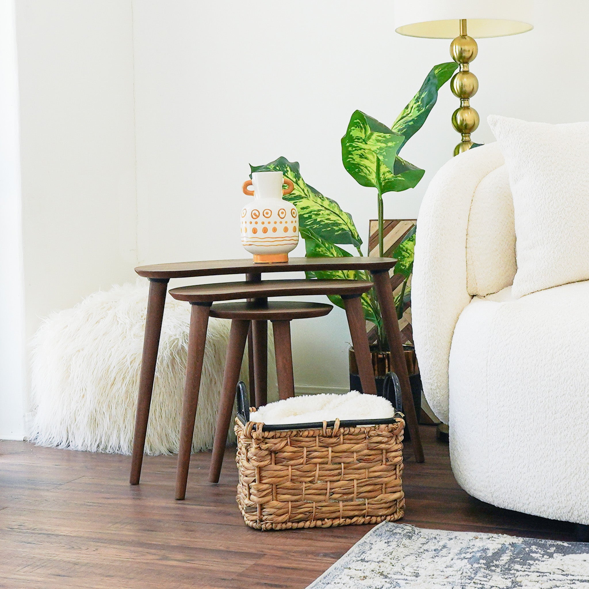 Hilal Nesting Table (3 pcs) - MidinMod
