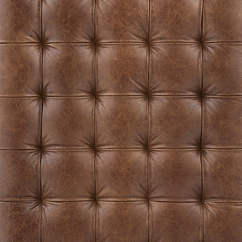 Junsor Cocktail Ottoman - Brown