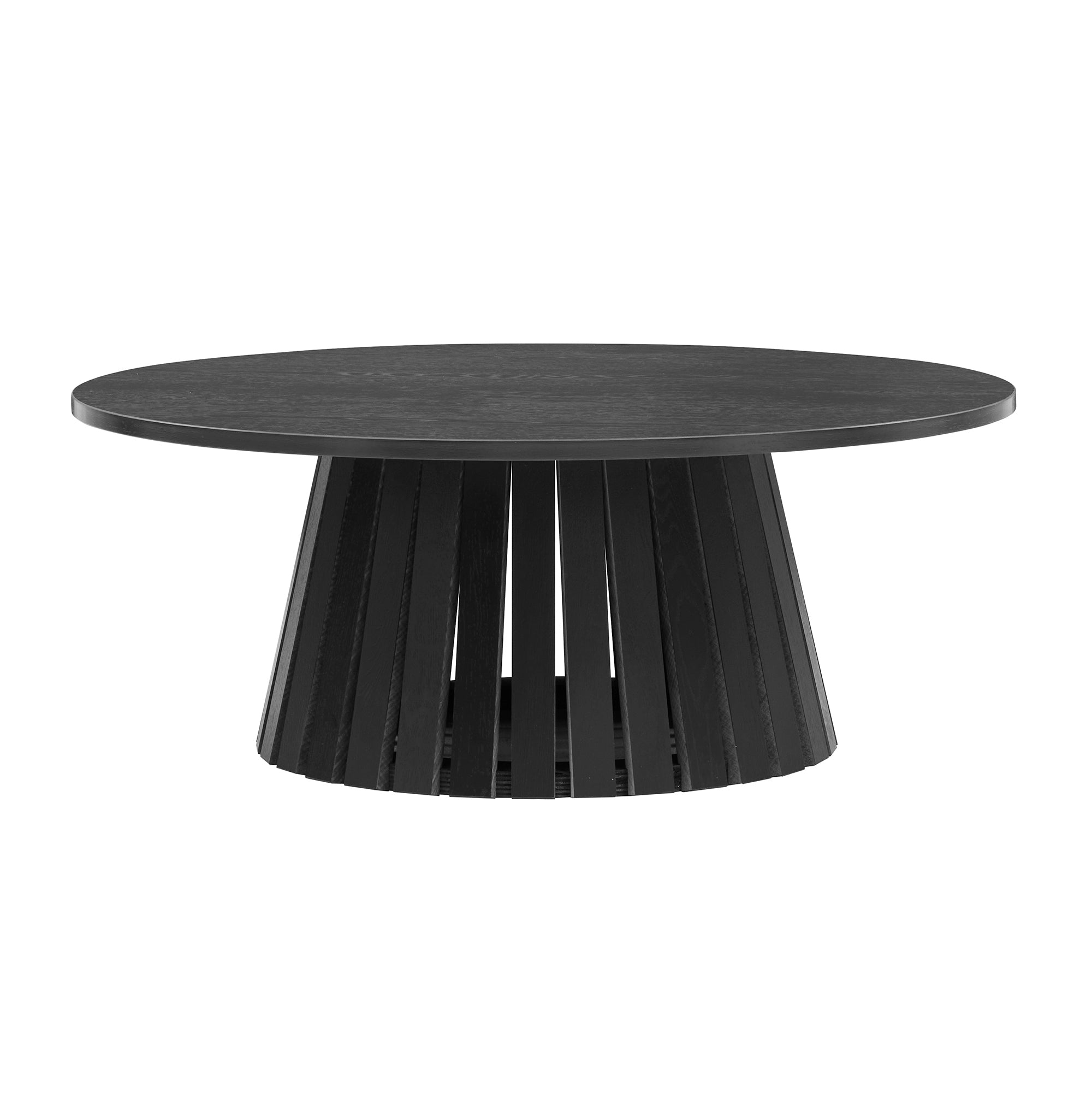 Layla 35.4" Modern Black Coffee Table | MidinMod