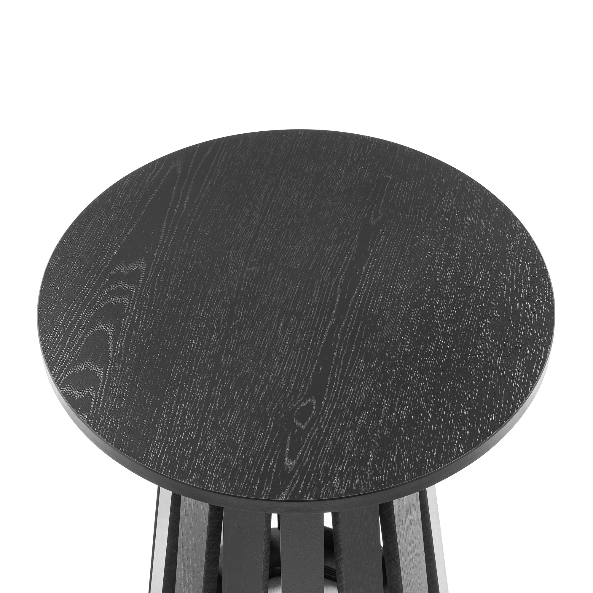 Layla Modern Black End Tables | Set of 2 | MidinMod