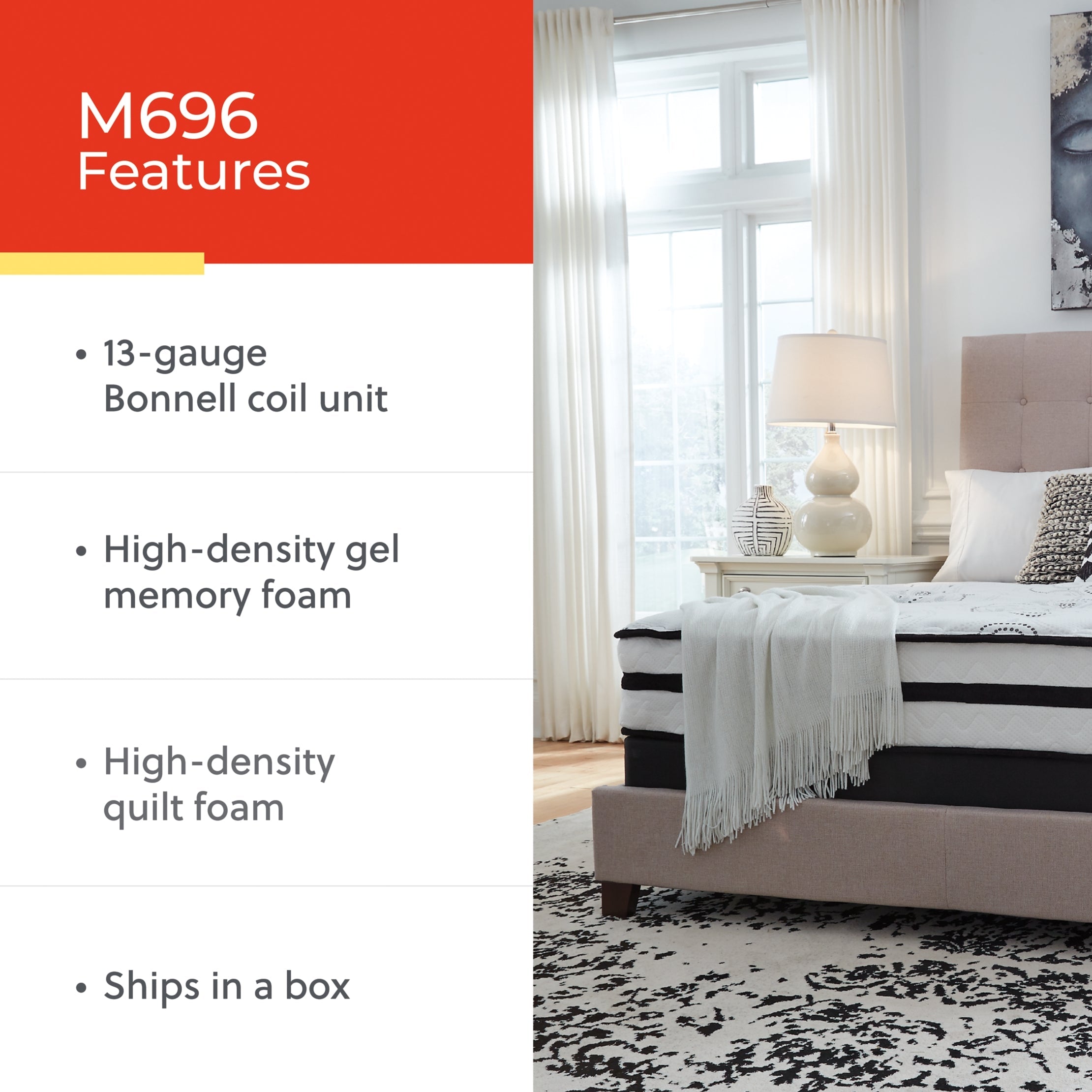 Chime 10 Inch Hybrid Mattress