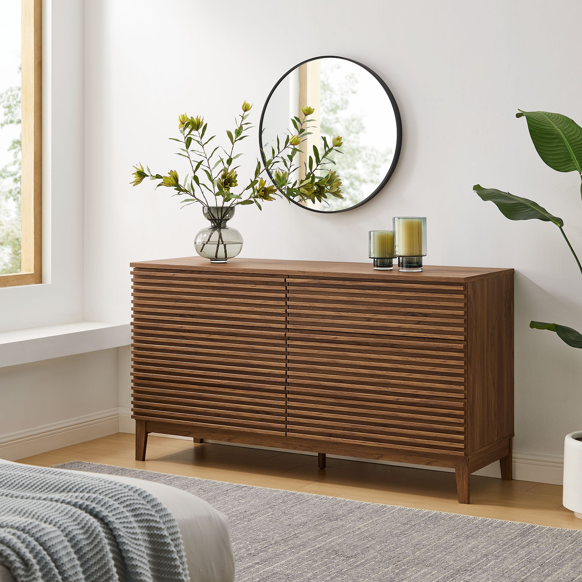 Render 63" 6-Drawer Dresser by Modway