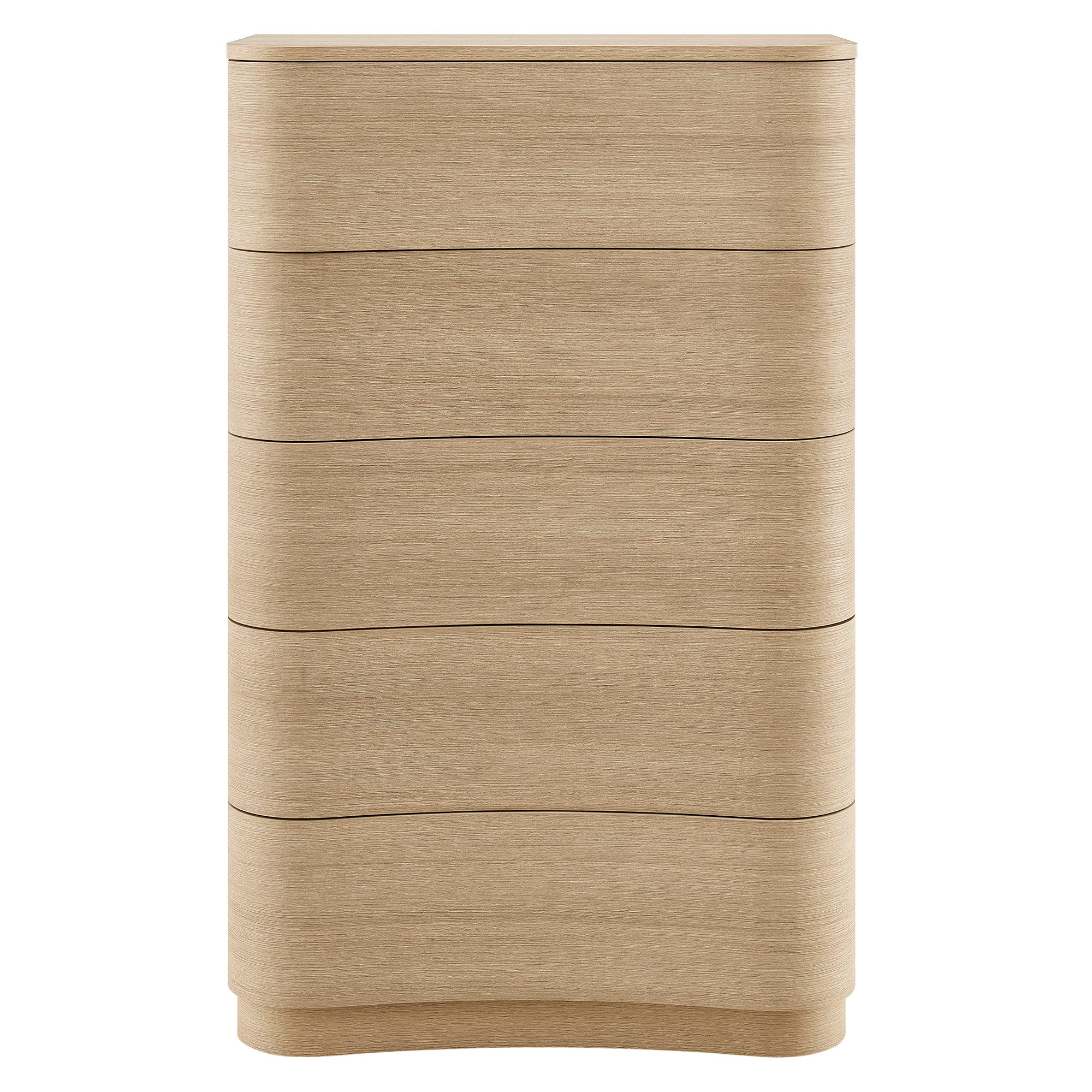 Mirae 5-Drawer Curved Dresser Chest of Drawers by Modway