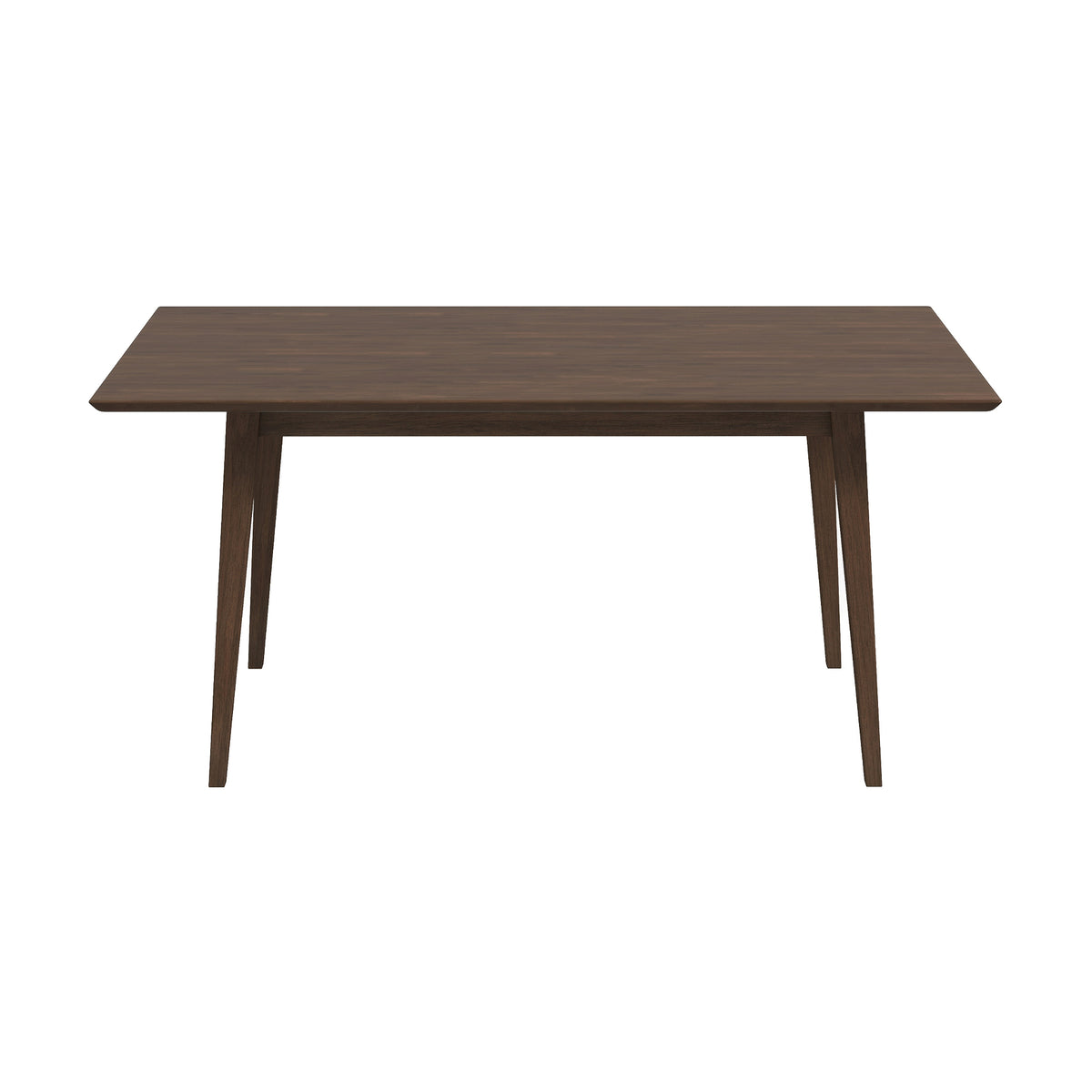 Adira Solid Wood Walnut Large Dining Table - MidinMod