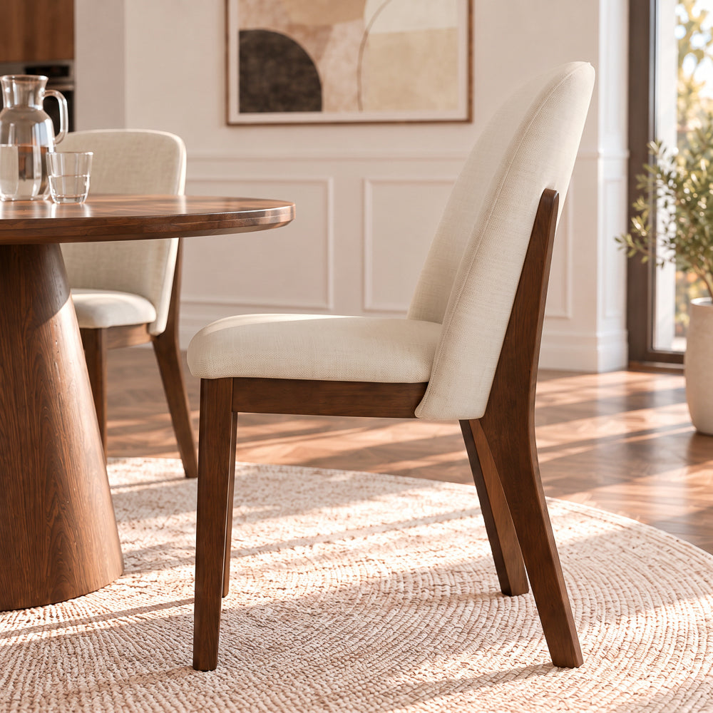 Belfast Danish-Inspired Mid-Century Design Velvet Dining Chair | MidinMod