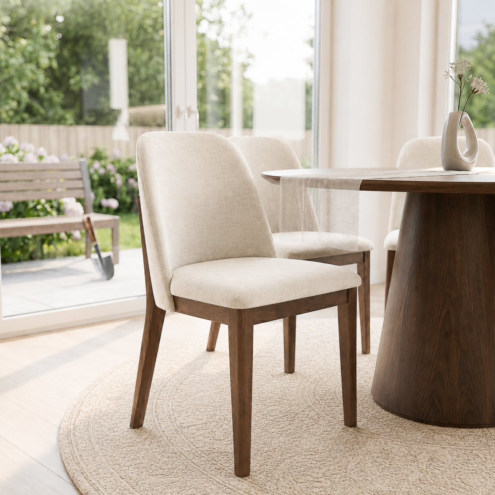 Belfast Fabric Upholstered Dining Chair | MidinMod