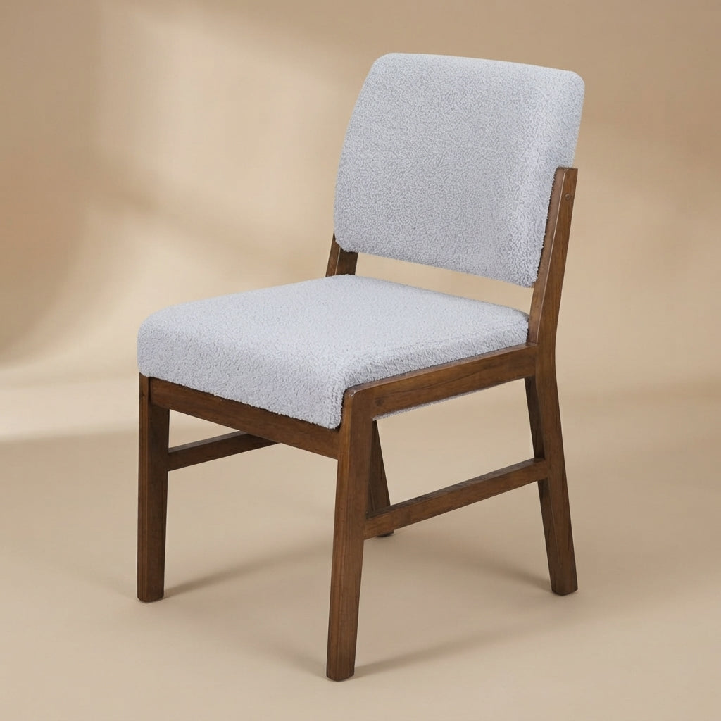 Bernard Modern Boucle Dining Chair Set | MidinMod