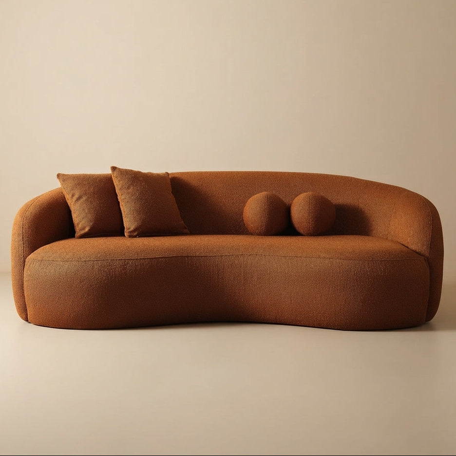 Blair Modern Japandi Style Boucle Sofa | MidinMod