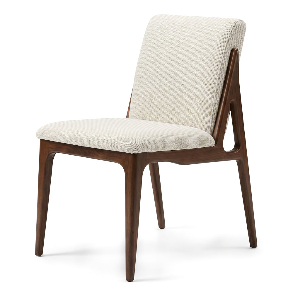 Griffin Cream Fabric Upholstered Dining Chair | MidinMod