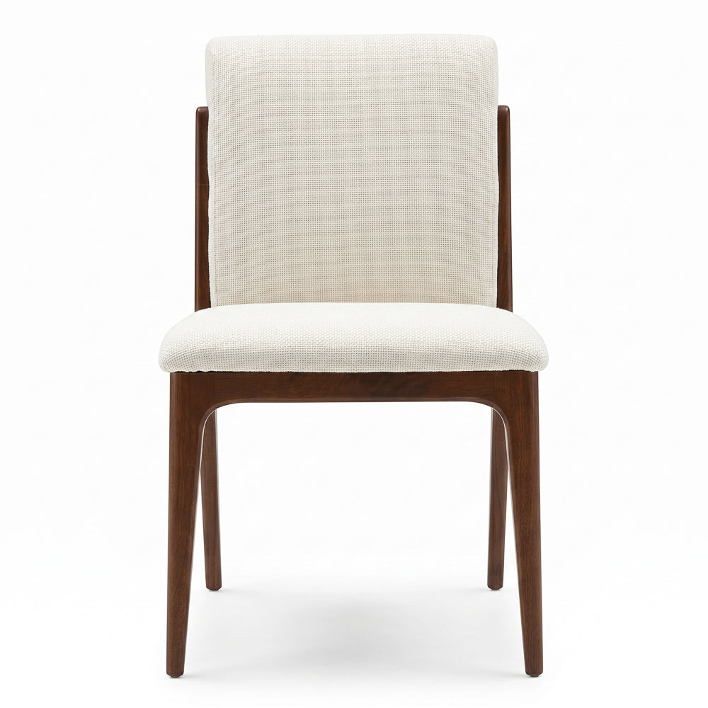 Griffin Cream Fabric Upholstered Dining Chair | MidinMod