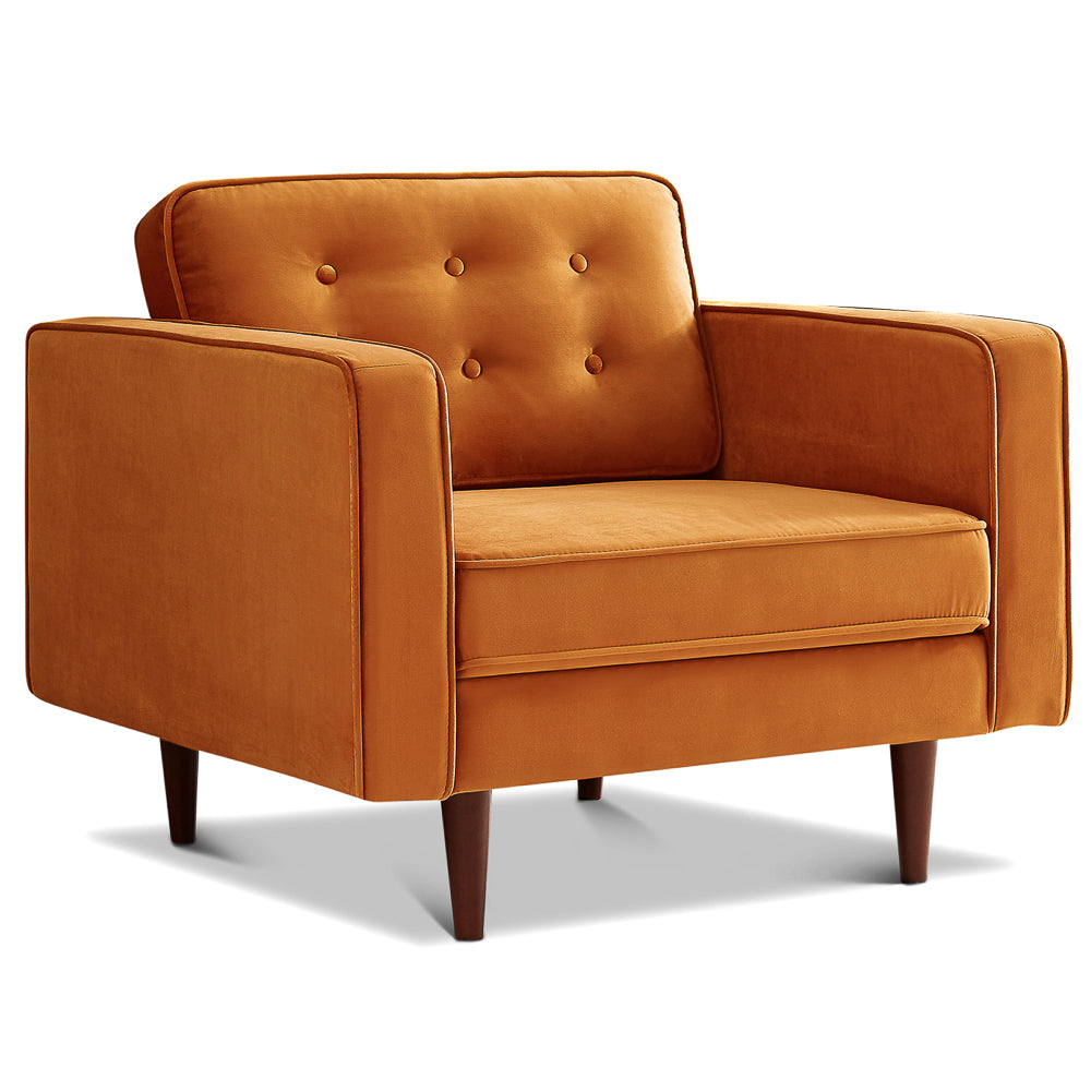 Kirby Mid-Century Modern Living Room Lounge Chair | MidinMod