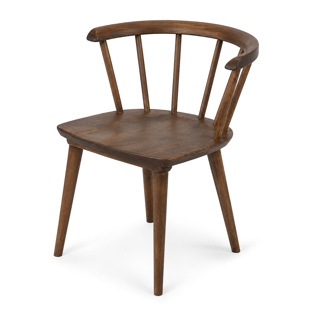 Mabel Mid-Century Modern Solid Wood Dining Chair | MidinMod