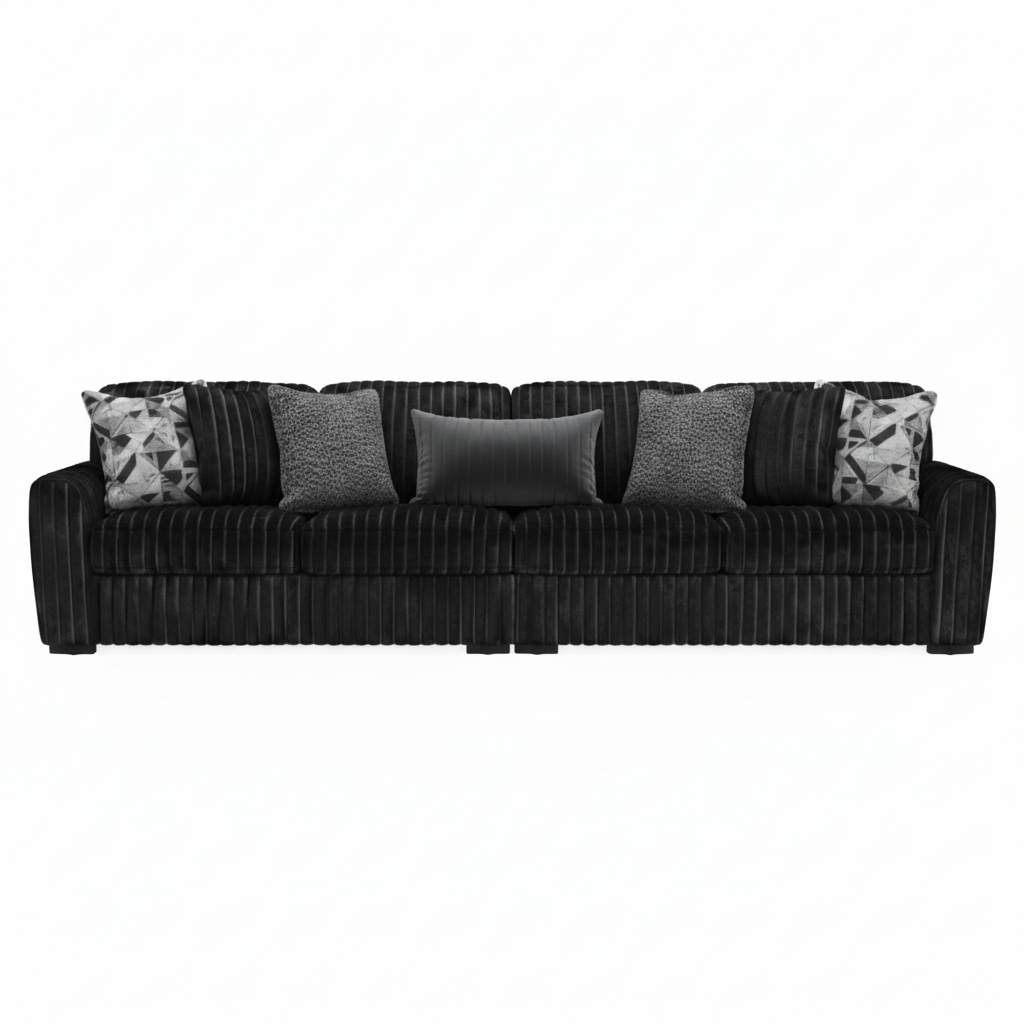Midnight-Madness 2-Piece Sofa