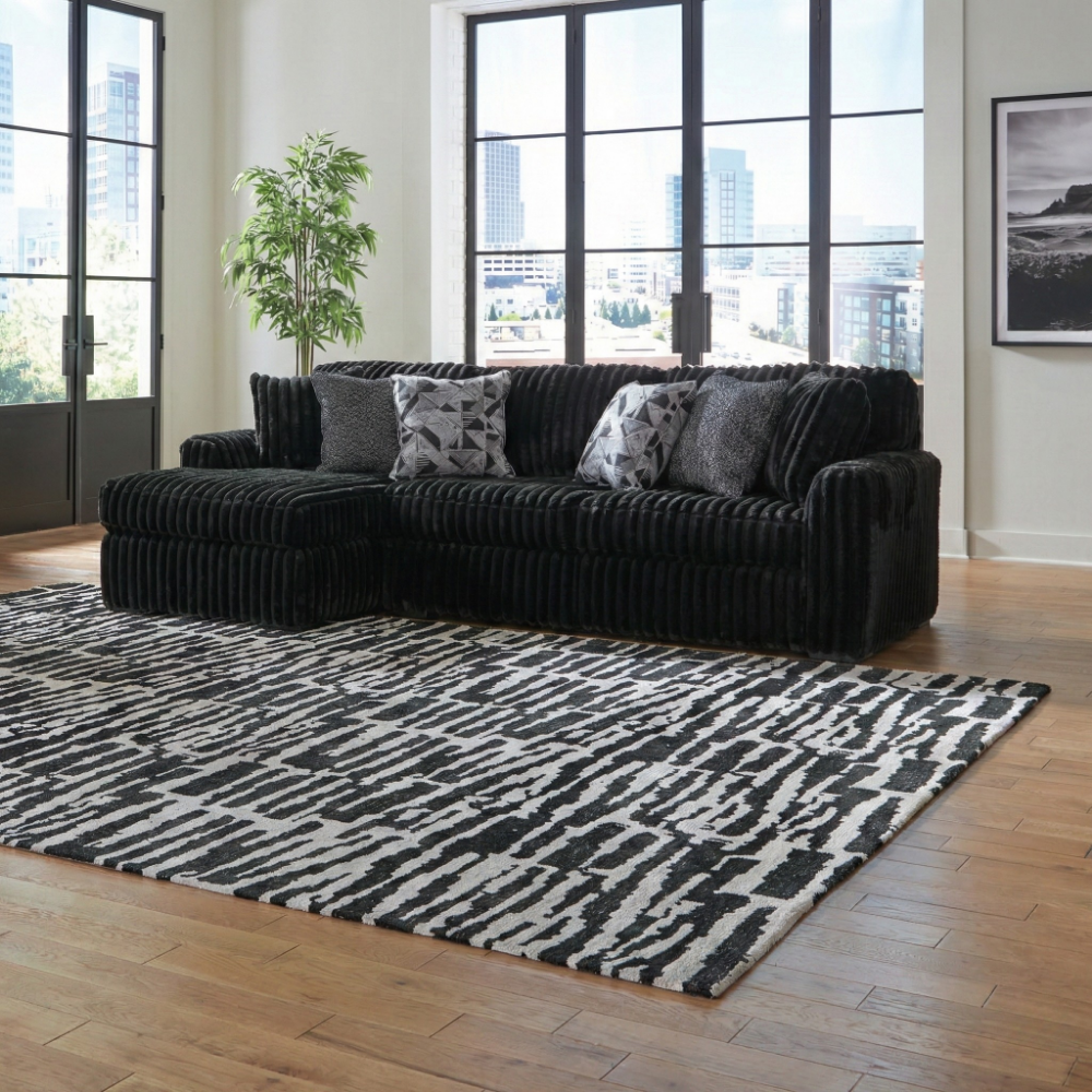 Midnight-Madness 2-Piece Sectional with Left Chaise