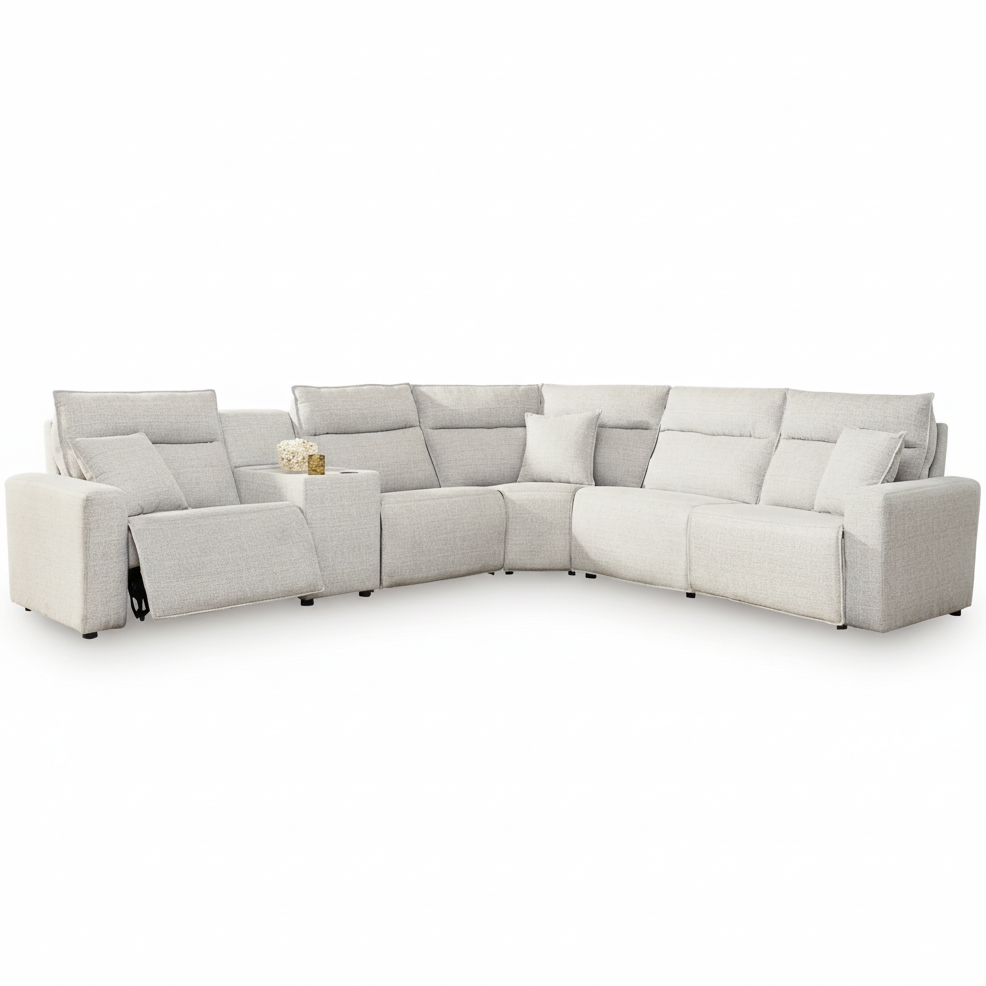 Modmax II 6-Piece Reclining Sectional with Console