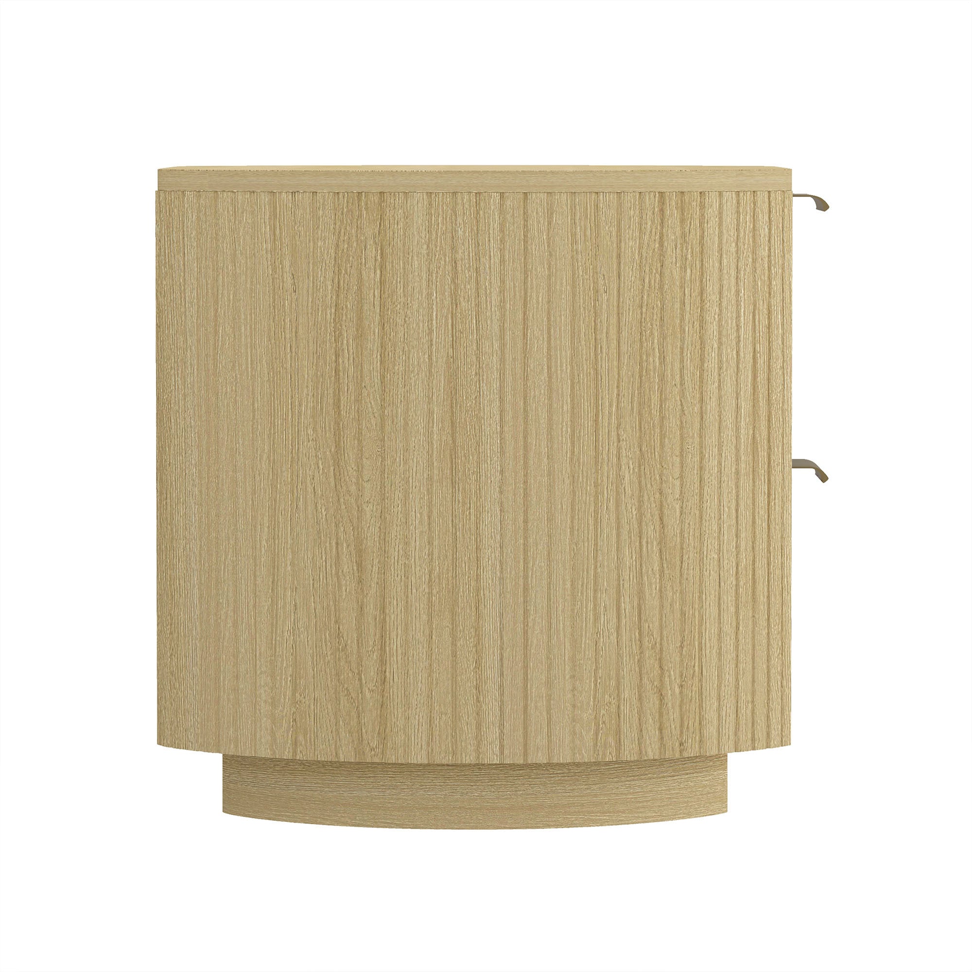 Olivia Natural Oak Nightstand | Modern Solid Wood Bedside Table | MidinMod